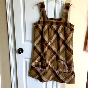 Cute wool dress plaid 3/$10